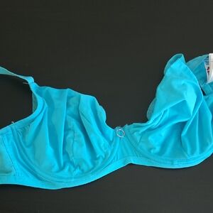 Teal Underwire Bra 30H